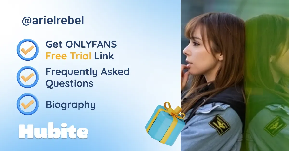 🥇 Ariel Rebel onlyfans Model ️ Polls and Fans Reviews, Photo History & Pics