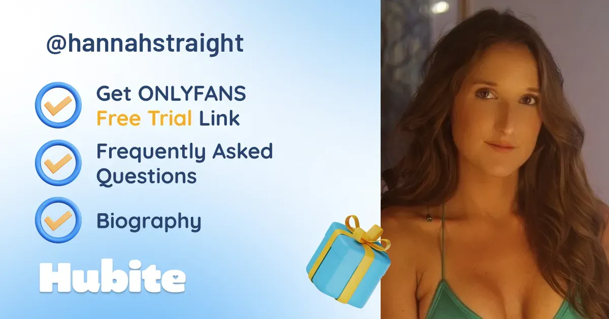 🥇 Hannah Straight onlyfans Model ️ Polls and Fans Reviews, Photo