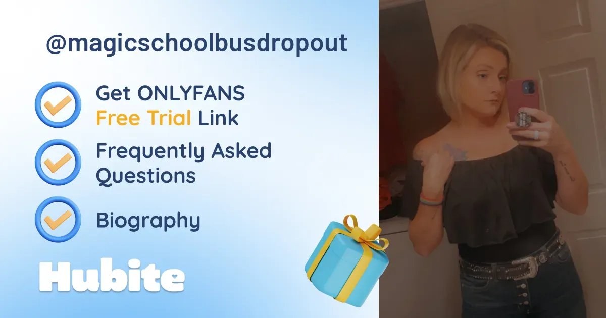 Complete Release Magicschoolbusdropout Onlyfans Leaked