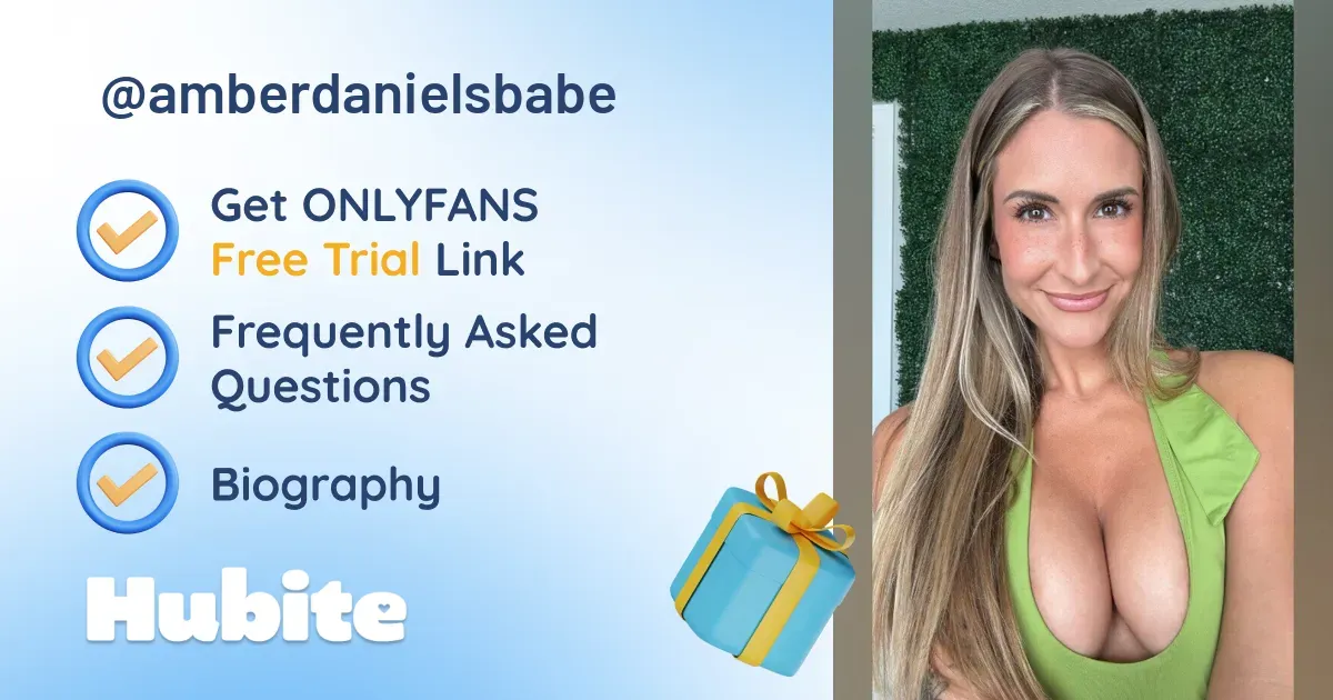 🥇 Amber Daniels onlyfans Model ️ Polls and Fans Reviews, Photo History