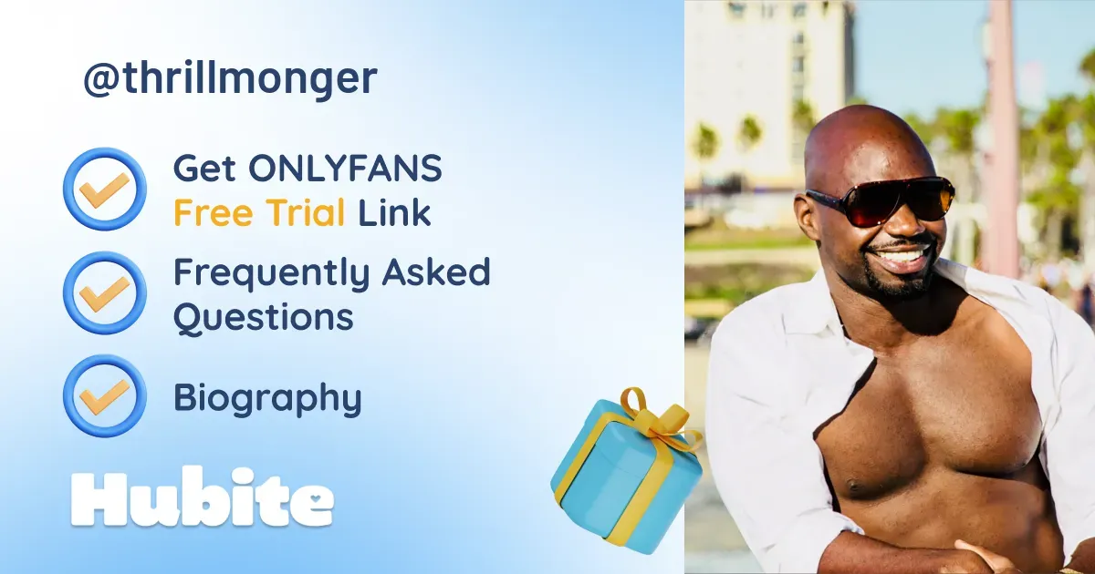 🥇 Thrillmonger onlyfans Model ️ Polls and Fans Reviews, Photo History