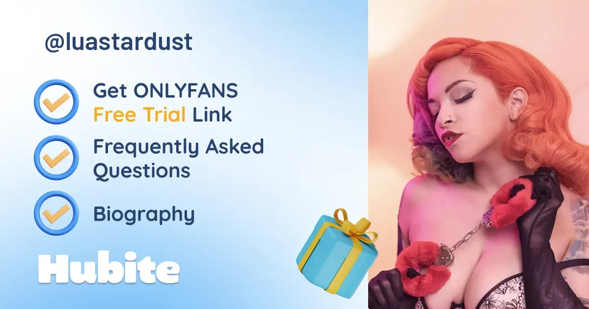 🥇 Lua Stardust onlyfans Model ️ Polls and Fans Reviews, Photo History
