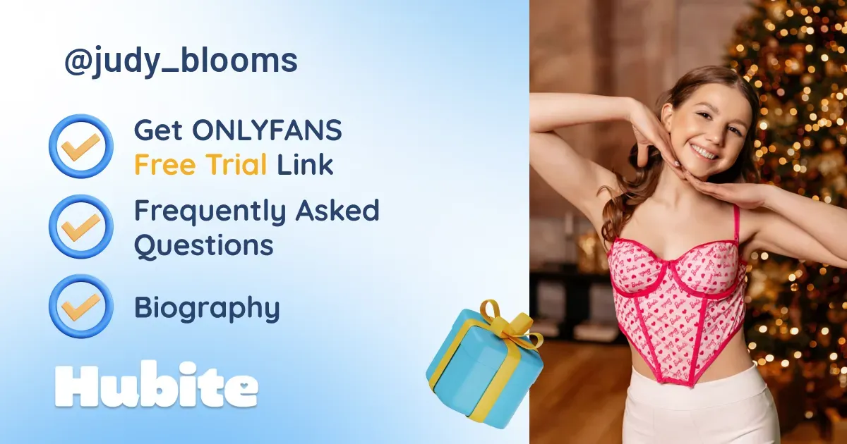 🥇 Judy Blooms onlyfans Model ️ Polls and Fans Reviews, Photo History & Pics