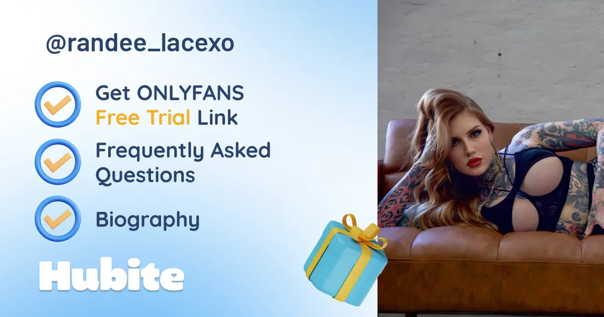 🥇 Randee Lace onlyfans Model ️ Polls and Fans Reviews, Photo History & Pics