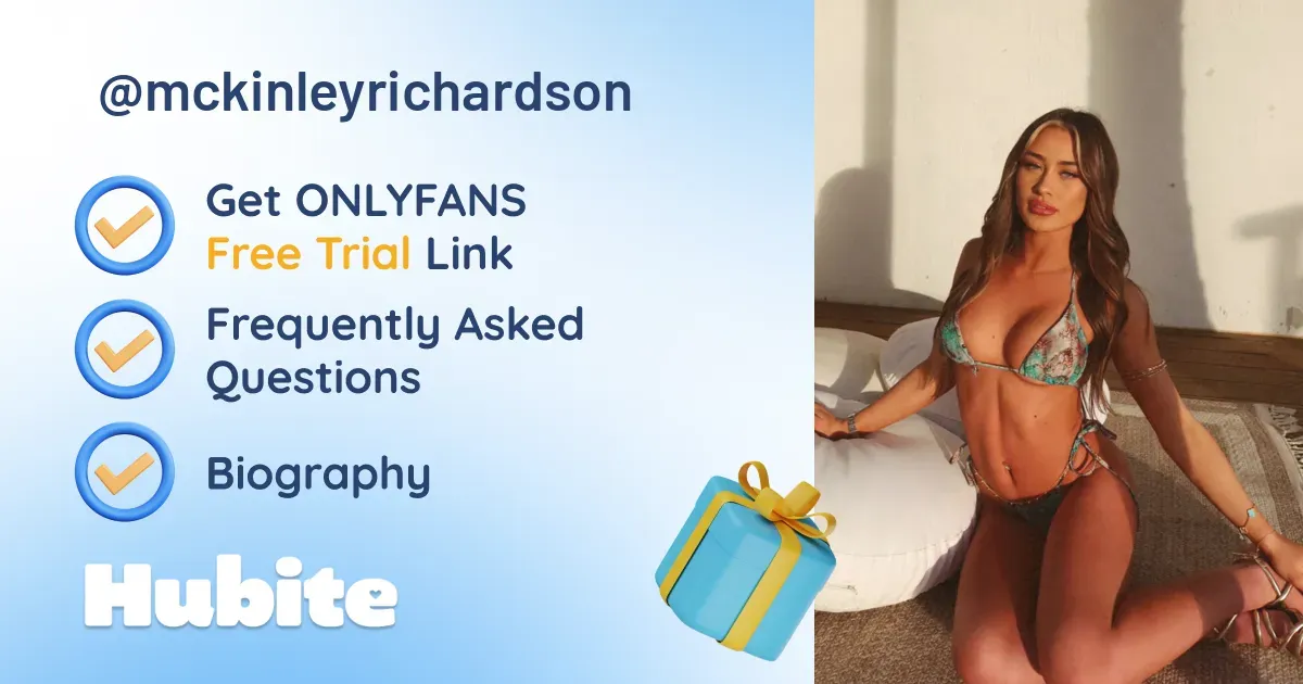 Mckinley Richardson Only Fans Free