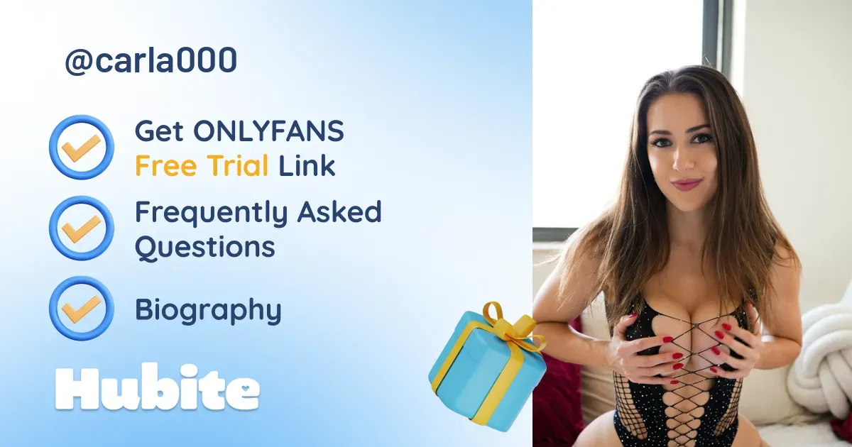 🥇 Carla onlyfans Model ️ Polls and Fans Reviews, Photo History & Pics