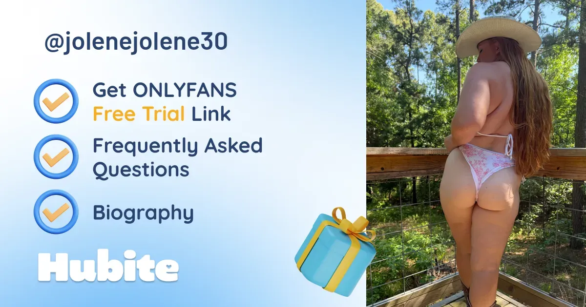🥇 Jolene onlyfans Model ️ Polls and Fans Reviews, Photo History & Pics