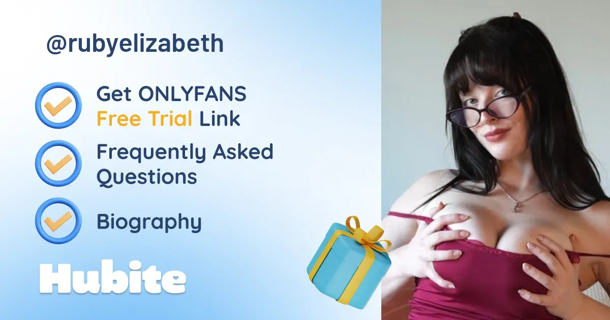 🥇 Ruby Elizabeth 💋 onlyfans Model ️ Polls and Fans Reviews, Photo ...